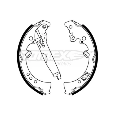 Imagen de Kit de zapatas TOMEX Brakes TX 22 76
