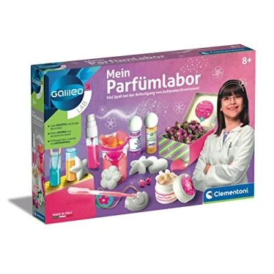 Imagen de Clementoni 59070.4 Galileo Juego de experimentos Laboratorio Perfume (a Partir 8 años), Multicolor (59070)