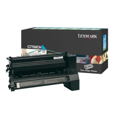 Imagen de Lexmark C7700CH toner cian XL