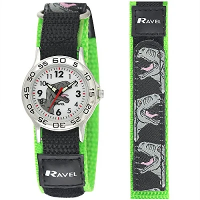 Imagen de Ravel Reloj de Dinosaurio para Niños con Correa Cierre Fácil Cuarzo Analógico R1507.59