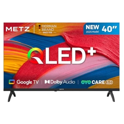 Imagen de Metz TV 40 Smart TV, 40MQF7000Z, QLED Google televisor, HDR10, Dolby Audio, Bluetooth 5.1, Black (DVB T/T2/S/S2/C ATV, Ci+) 2025