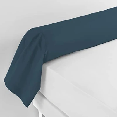 Imagen de Douceur d&#039;Intérieur 1642610 Funda de travesaño (algodón, 85 x 185 cm), Azul Noche