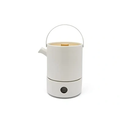 Imagen de Bredemeijer Umea Juego de té, Loza Cerámica, Blanco, 1200ml