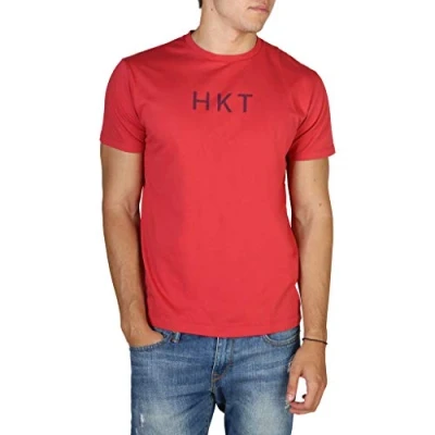 Imagen de Hkt by Hackett SS tee Camiseta, (Crimson 289), Small para Hombre