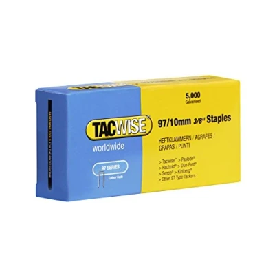 Imagen de Tacwise 0302 Grapas galvanizadas de tipo 97/10 mm, caja 5000 unidades