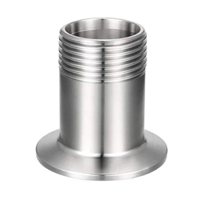 Imagen de Conector de manguera rosca macho a TRI CLAMP (OD 50,5 mm)
