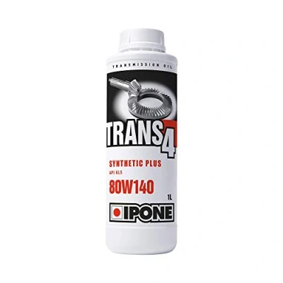 Imagen de IPONE Aceite para Transaxle Moto Bidón 1L Trans 4 80W140 Semisintético Alto Rendimiento Resistencia a Cargas Pesadas