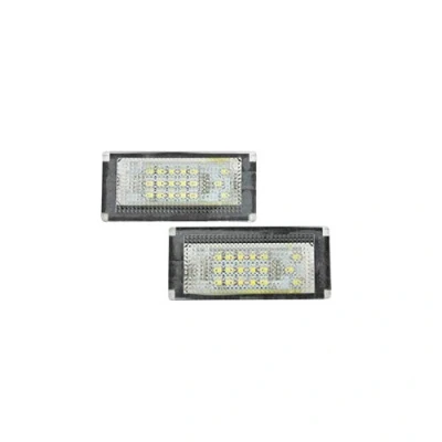 Imagen de AUTOSTYLE Juego de luces matrícula LED a medida compatible con Mini One/Cooper/S/Cabrio R50/R52/R53 2001 2006, Negro