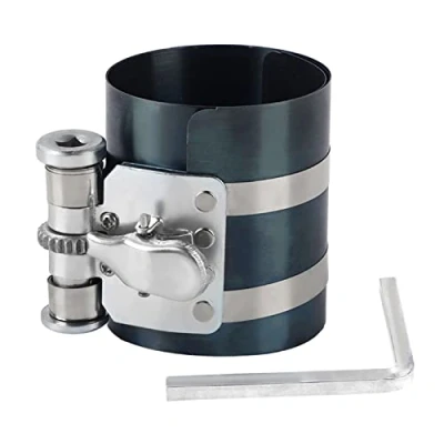 Imagen de Compresor de Anillo Pistón, Instalador Herramienta Pistón Motor 53 a 175 Mm con Trinquete 3 Pulgadas (3 en)