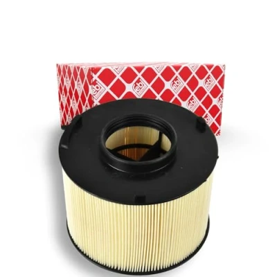 Imagen de FEBI BILSTEIN 102970 Filtro de aire 125,2 169,5 Cartucho filtrante AUDI: A4 B9 Berlina, A5 Sportback, Avant