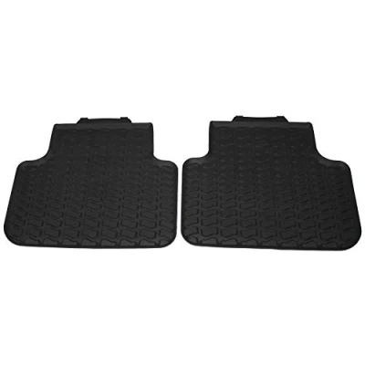 Imagen de Audi 4M1061512A041 Juego de 2 Alfombrillas Goma para Todas Las Condiciones climáticas, Color Negro
