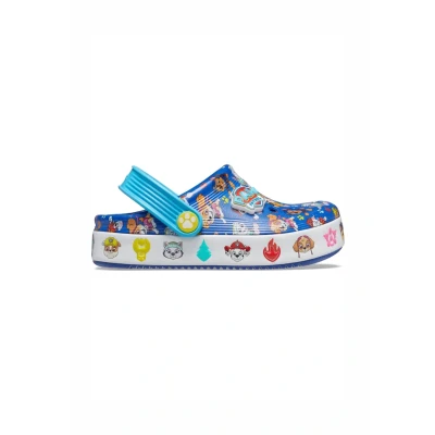 Imagen de Crocs Toddler Pawpatrol OFF Court Chanclas de baño para niños, Talla: 20/21, Blue Fibra sintética