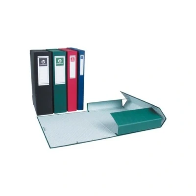 Imagen de Carpeta proyectos liderpapel folio lomo 30mm carton forradoazul