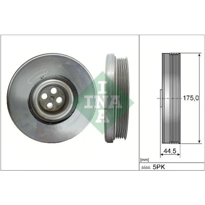 Imagen de Polea, cigüeñal INA 544 0604 10