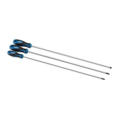 Imagen de Draper Juego de destornilladores agarre suave 50 mm 32603 450 (3 piezas)