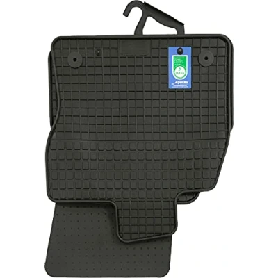 Imagen de PETEX Alfombrillas de Goma aptas para Formentor a Partir 10/2020 / e Hybrid 01/2021 Leon Hybrid/Leon ST 12/2020, Color Negro, 4 Piezas (1 Unidad)