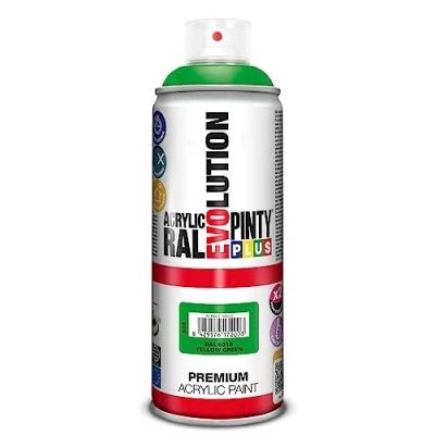 Imagen de Evolution Pinty RAL 6018 Bomb Pintura acrílica 400 ml, color verde/amarillo