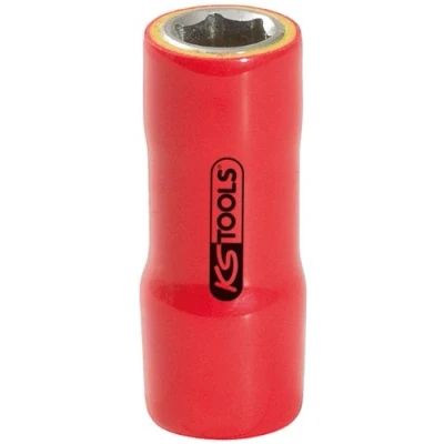 Imagen de KS Tools 117.1413 Llave de vaso 1/4&quot; con aislamiento protector, 13 mm
