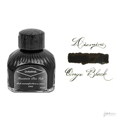 Imagen de Diamine Frasco de tinta pluma estilográfica 80 ml turquesa, color negro