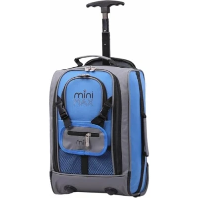 Imagen de Aerolite MiniMAX Ryanair Maleta de mano para debajo del asiento, 20 L, 40 x 25 pulgadas, tamaño máximo, bolsa equipaje mano, Blue, 40x20x25 cm, Mochila