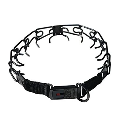 Imagen de HS Sprenger Collar adiestramiento cierre lock inoxidable negro