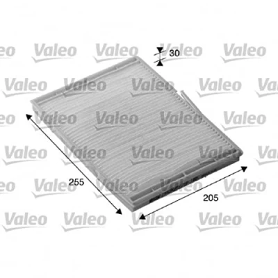 Imagen de VALEO CLIMFILTER COMFORT 698276 Filtro de habitáculo partículas 260 189 16 RENAULT: MEGANE 1 Classic, 1, Coach