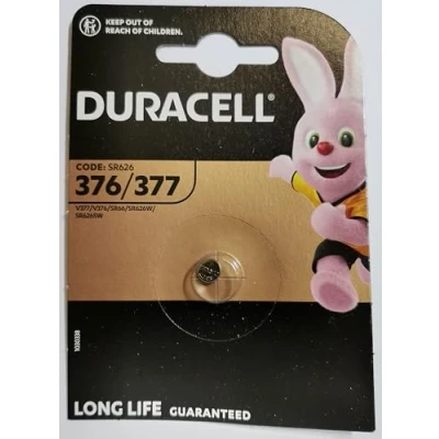 Imagen de 377 x 1 SR626SW SB AW AG4 1,55 V, Pila Duracell para Reloj