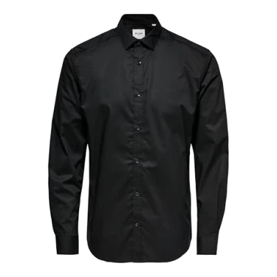Imagen de Only &amp; Sons Onssane Camisa, Hombre, Talla: Large, Black