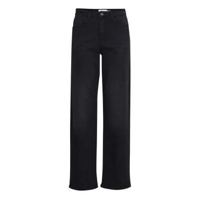 Imagen de ICHI Ihtwiggy Straight LONG Vaqueros rectos, Mujer, Talla: 27x32, Black