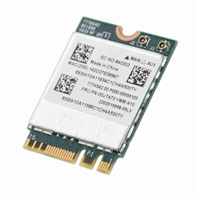Imagen de tarjeta WiFi, de red inalámbrica NGFF M2 doble banda 433 Mpbs 802.11AC para Lenovo.