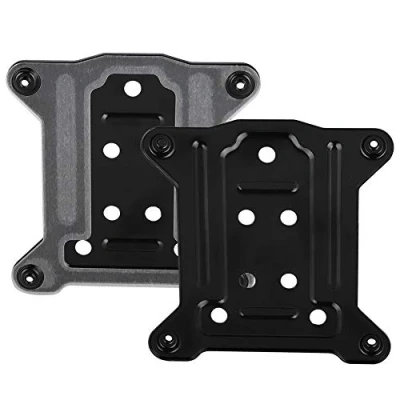 Imagen de Mugast Placa Posterior para Intel 115X Soporte del disipador de Calor la CPU M3 Plataforma Intel, Series 1150/1151/1155/1156.