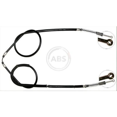 Imagen de A.B.S. K10305 Cable de Freno Mano 2385 Tambor FIAT: Panda I Hatchback