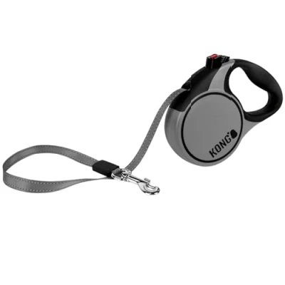 Imagen de Kong Correas Extensibles Para Perros Terreno Con Correa Retráctil M (5M / 30 kg)