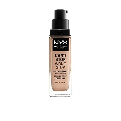 Imagen de NYX Professional Makeup Can&#039;t Stop Won&#039;t Full Coverage Base de maquillaje Light 30 ml