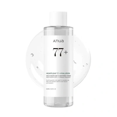 Imagen de ANUA Heartleaf 77% Soothing Toner I pH 5.5 Trouble Care, Calming Skin, Refreshing, Hydrating, Purifying, Cruelty Free, Vegan(250ml / 8.45 fl.oz.)