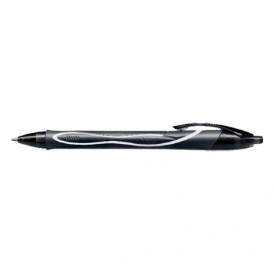 Imagen de BIC Gel ocity Quick Dry Gel, Bolígrafo de Punta Media (0,7 mm), Tinta Secado Ultrarrápido Color Negro, paquete 12 uds