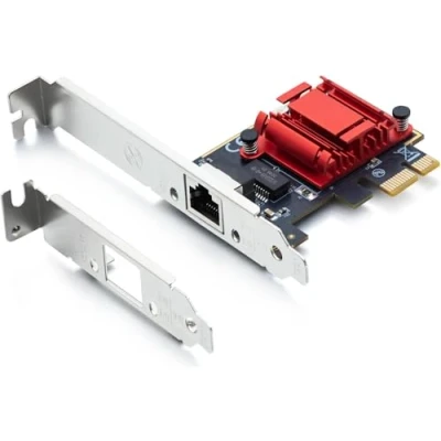 Imagen de 10Gtek para Intel I210 T1, Controladora 1Gigabit Tarjeta De Red Ethernet (Nic/CNA), PCI Express 2.1 X1, Single Copper RJ45 Port