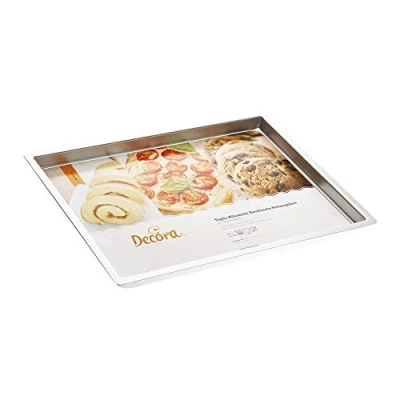 Imagen de DECORA 0062648 Molde PROFESIONALE ANODIZADO Rectangular 30 X 40 H 2,5 CM