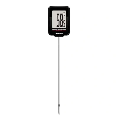 Imagen de Salter 544A HBBKCR Termómetro Digital Para Cocina De La Colección Heston Blumenthal, Apta Hornos, Con Lectura Instantea, Medición Electrónica Temperatura Precisión 0,1