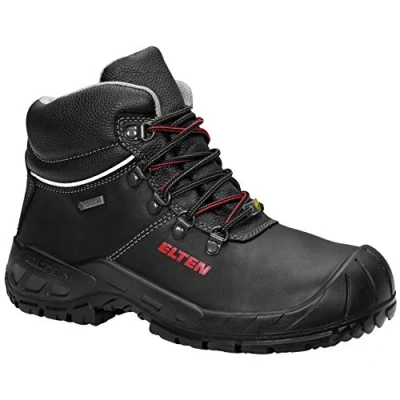 Imagen de ELTEN 765481 RENZO GTX XW ESD S3 Botas de seguridad (piel vacuno, talla 36 50, membrana Gore Tex), 47, Negro, 1