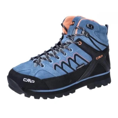 Imagen de CMP Moon Mid Wmn Trekking Shoe Wp, Zapatillas de caminar, Mujer, Azzurro, 39 EU