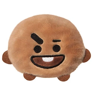 Imagen de Aurora World Aurora, 61509, BT21 SHOOKY Palm PAL, 13cm, Peluche ecológico, Marrón, Color Brown
