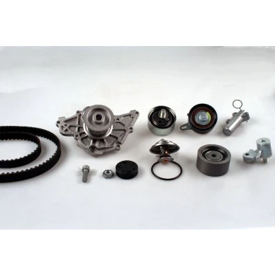 Imagen de HEPU PK05621TH Bomba de Agua + Kit Distribucion con brazo, rodillo tensor termostato, amortiguador tensado,