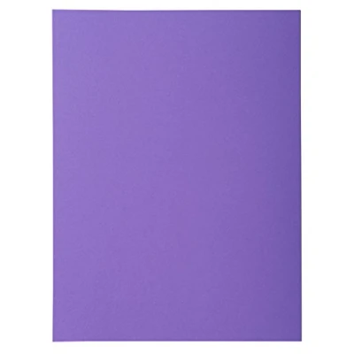Imagen de Exacompta 218008E Lote de 50 Subcarpetas Rock&quot;S 220 con Solapa, Color Morado
