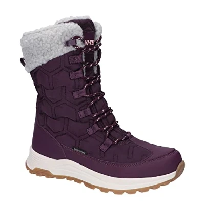 Imagen de HI TEC Sophia WP Botas para la nieve, Mujer, Talla: 38, Italian plum/sepia rose Piel de imitación/tela
