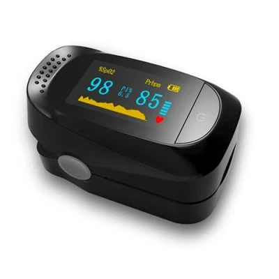 Imagen de Behler Instruments Pulsioxímetro de dedo C101A2 Oxímetro Medidor Portátil Saturación Oxígeno y Frecuencia Cardíaca, Incluye Pilas, Pantalla Color