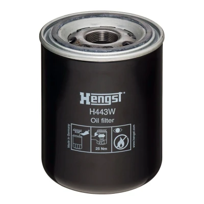 Imagen de HENGST FILTER H443W Filtro de aceite 1 1/2 16 U enroscable