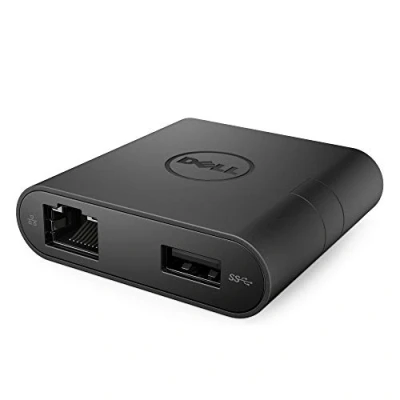 Imagen de Dell Da200 Base (cable, Usb, Usb 3.0 (3.1 Gen 1) Type a, Negro, c)