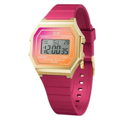 Imagen de ICE Watch digit retro Fuschia sunkissed Reloj rosa para Mujer con Correa de polyamide 022719 (Small) Fucsia