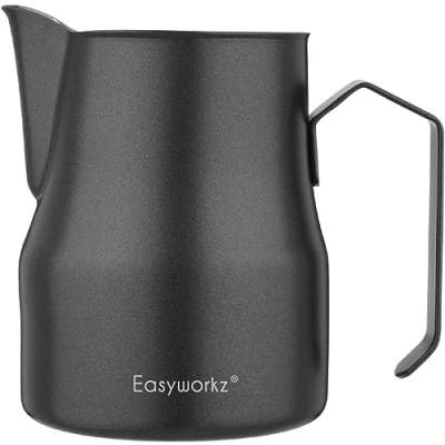 Imagen de Easyworkz jarra humeante de café acero inoxidable, leche, 350ml taza arte capuchino Latte